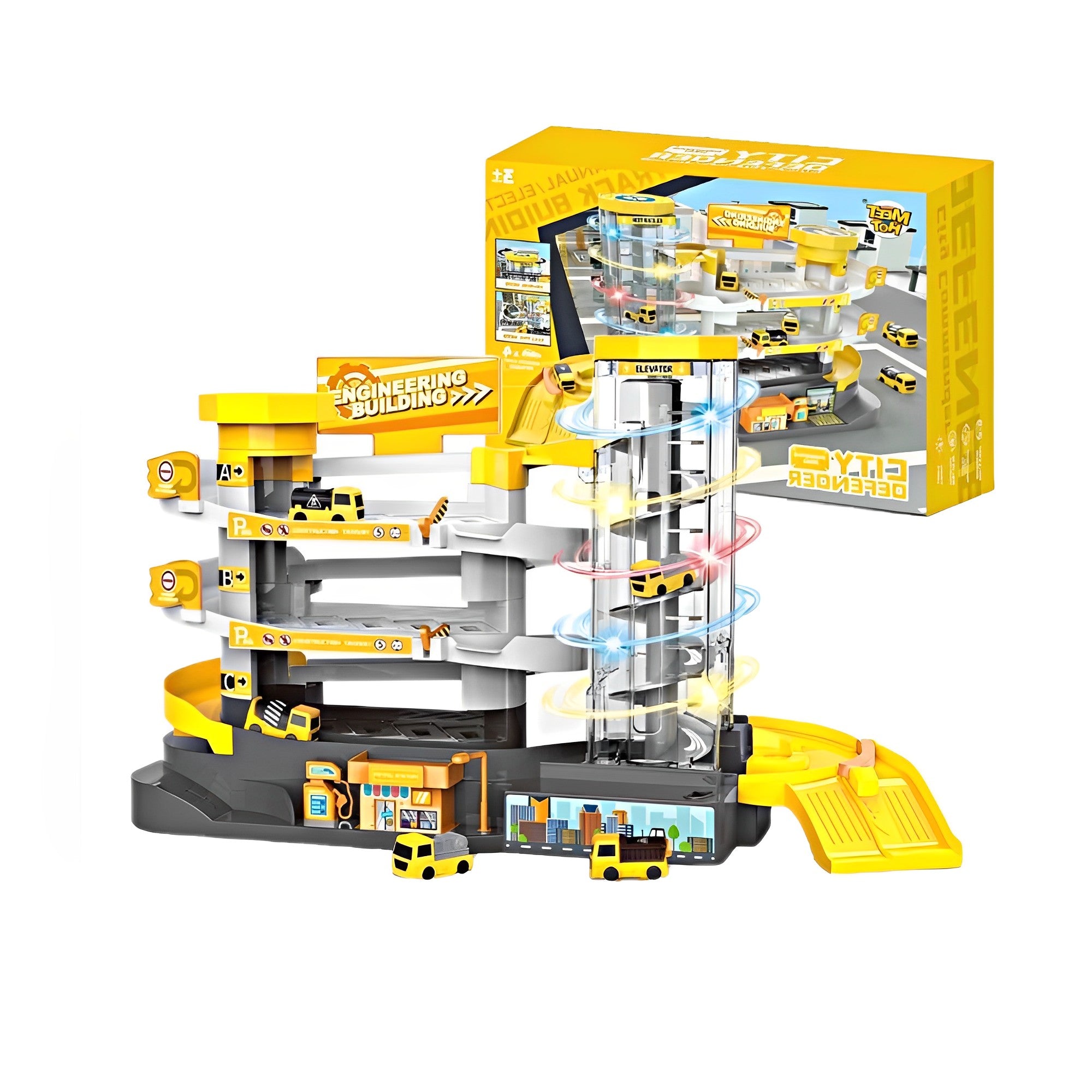 Garage playset shop