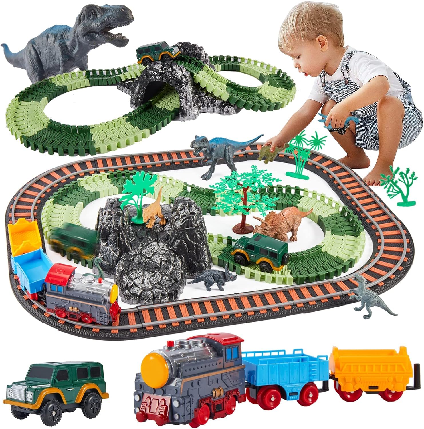 Thomas the sales train dinosaur track