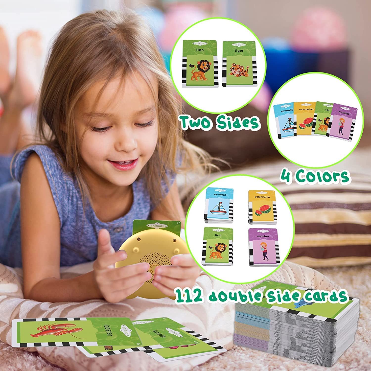 Talking Flash Cards Pre-School Educational Toys