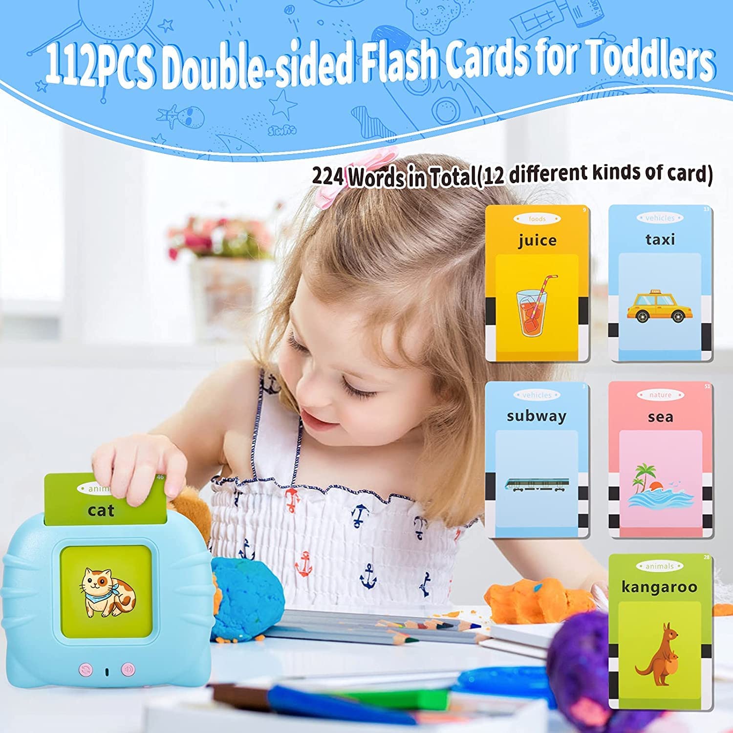 Talking Flash Cards Pre-School Educational Toys