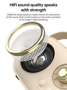 Kids Karaoke Portable Bluetooth Speaker with 1 Wireless Microphones for Kids & Adults