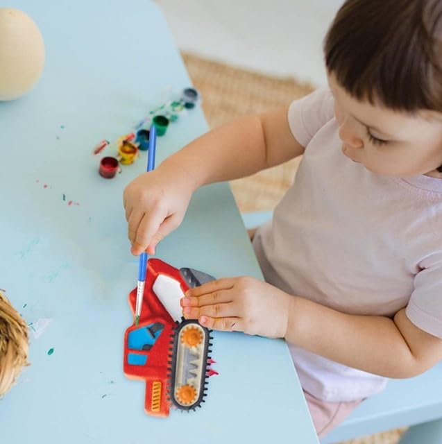 DIY Gypsum Fridge Magnet Plaster Painting Kit for Kids