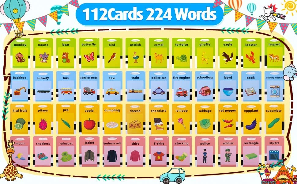 Talking Flash Cards Pre-School Educational Toys