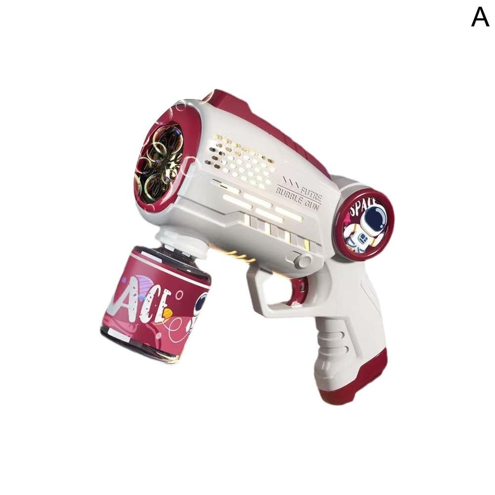 Astronaut Automatic Light Up Electric Bubble Machine Bubble Gun