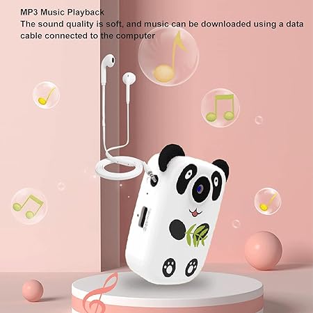 Camera Toys with Silicone Cover, Digital Mini Camera for Kids with Video Recording MP3 Music- 1.2-inch HD Screen-16 Interesting Photo Effects - Camera for Kids