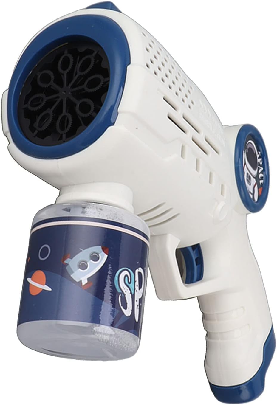 Astronaut Automatic Light Up Electric Bubble Machine Bubble Gun