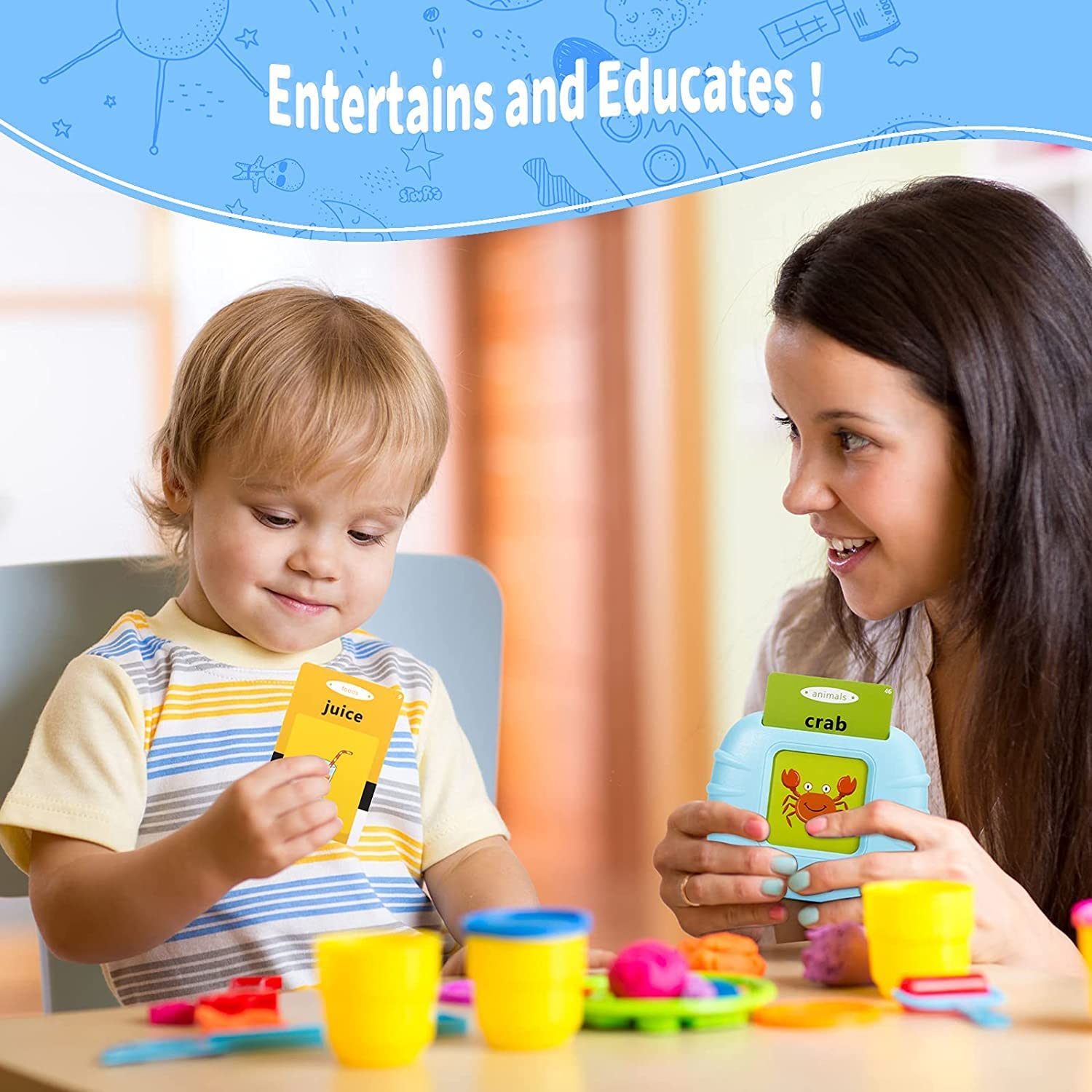 Talking Flash Cards Pre-School Educational Toys