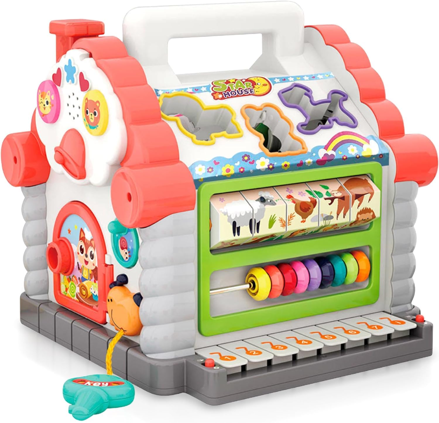 Musical Baby House Early Educational Toy with Design Sorter