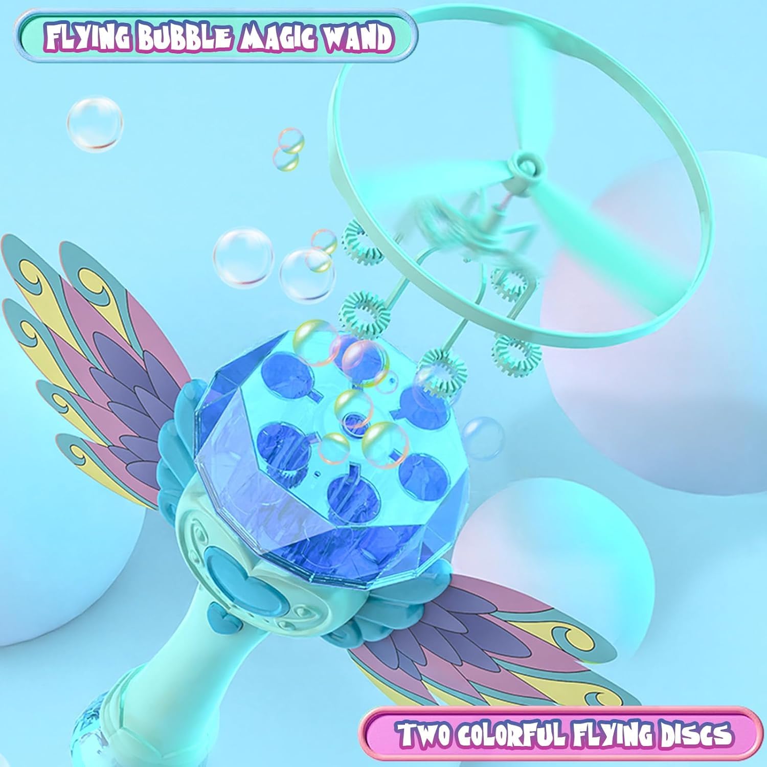 Bubble Wands for Kids- Princess Bubble Wand-Bubble Machine