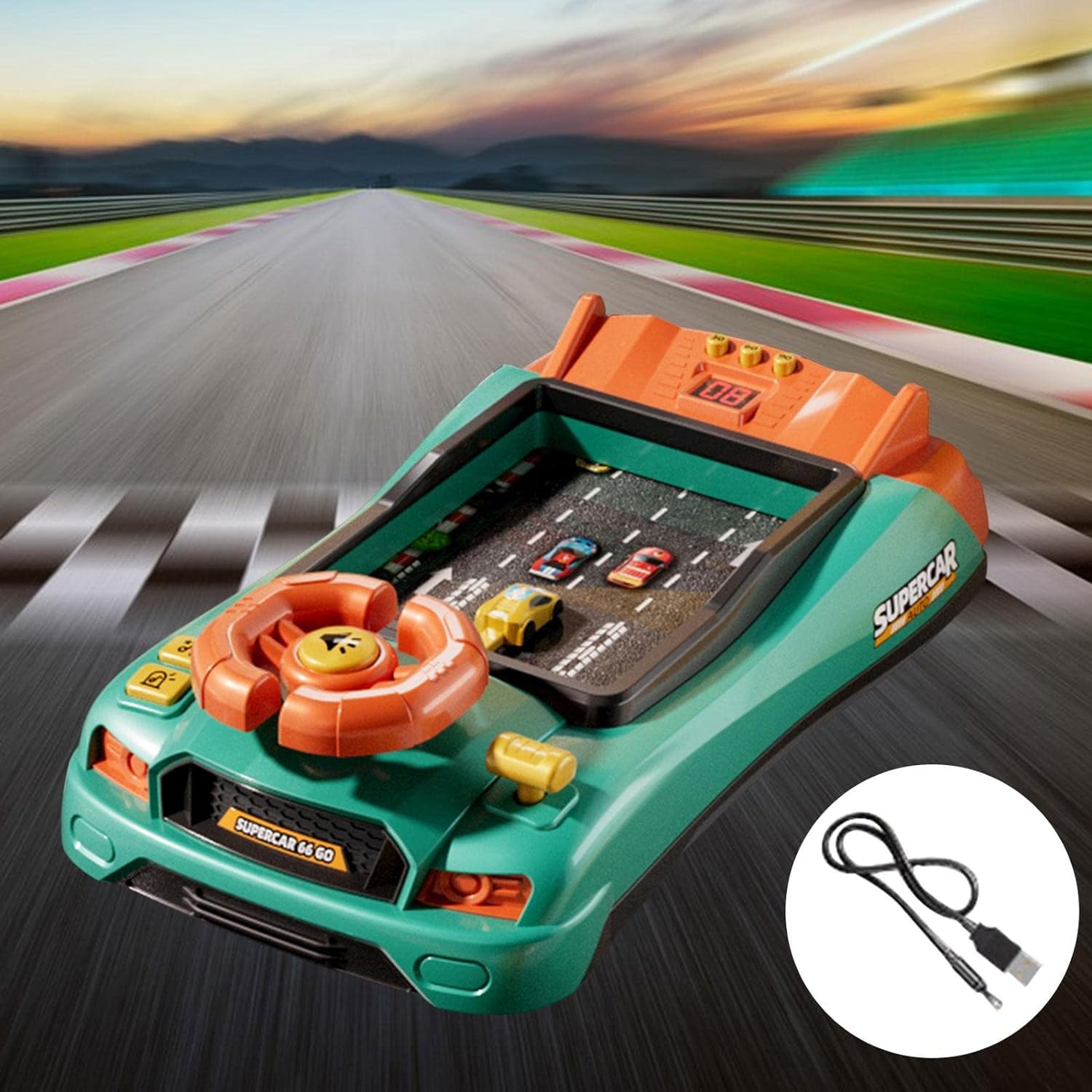 Steering Wheel Simulation  Experience The Fun of Driving car for kids