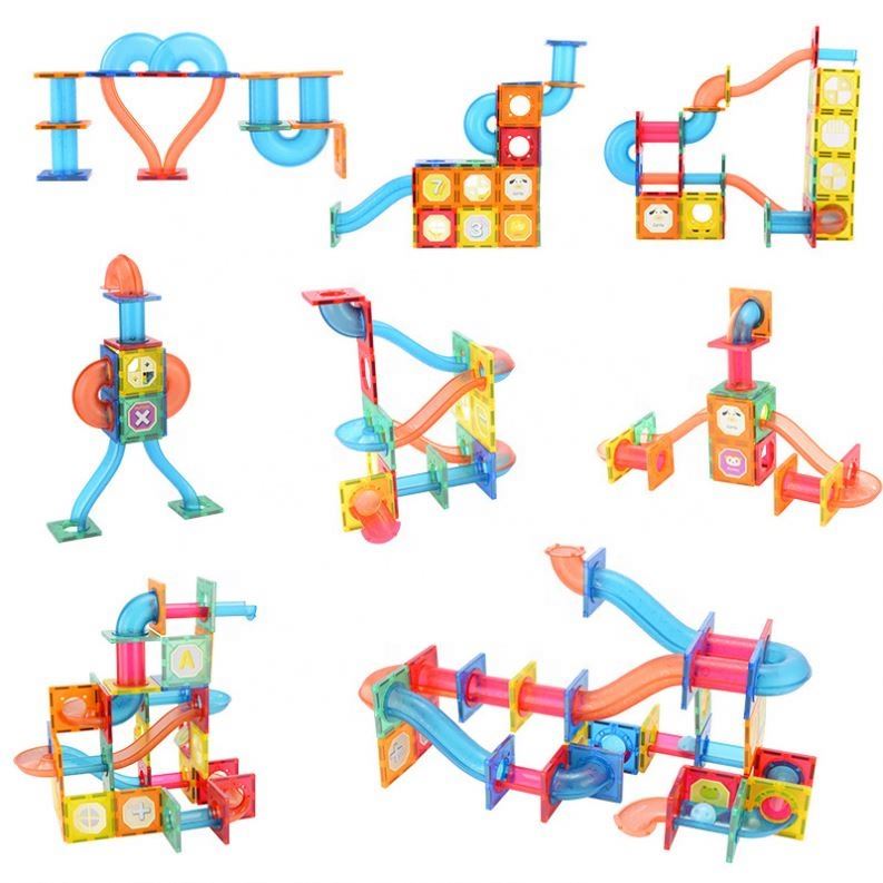 Marble Run Race Toy Track 178 Pcs Play Set