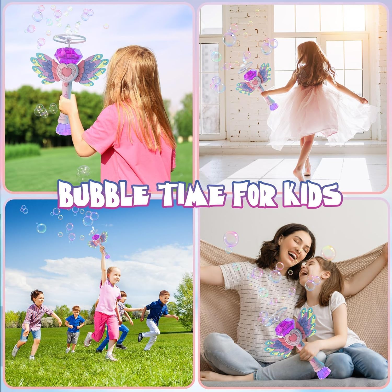 Bubble Wands for Kids- Princess Bubble Wand-Bubble Machine