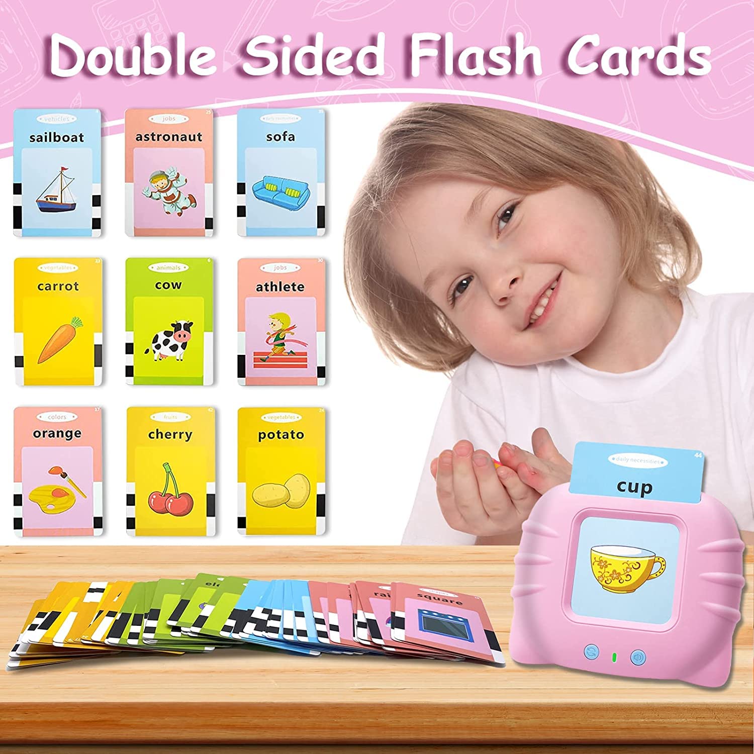 Talking Flash Cards Pre-School Educational Toys